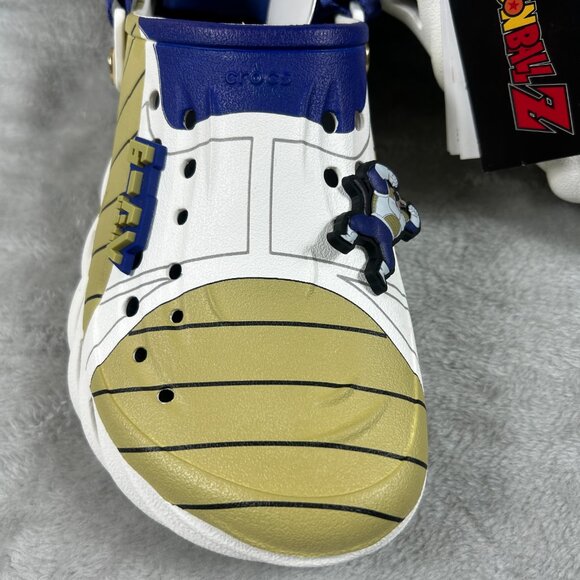 Crocs Men's Dragon Ball Z Echo Clogs Vegeta Size 11 Model 211137-90H Anime Wuxia - Picture 2 of 16